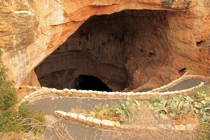 Entrance to the Carlsbad Caverns, Carlsbad Caverns National Park, New Mexico