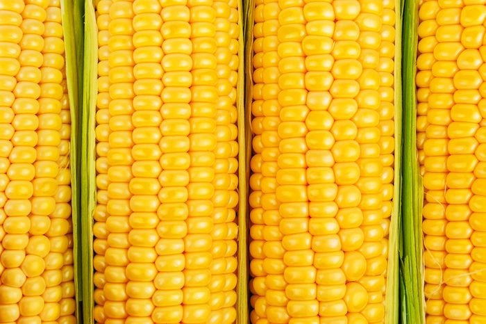 ripe corn as a texture