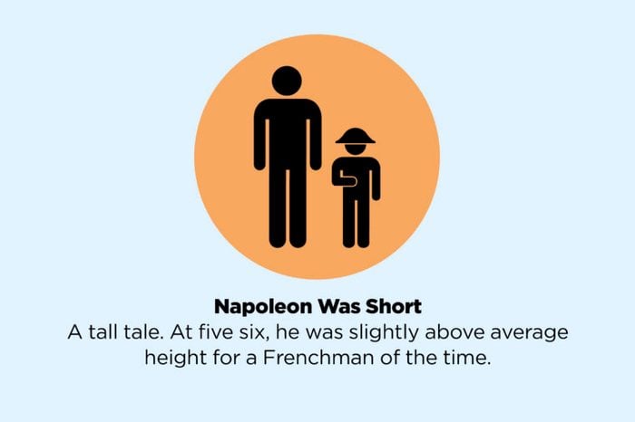 napoleon was short