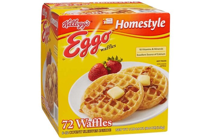 Kellogg's Eggo Homestyle Waffles, 72 ct