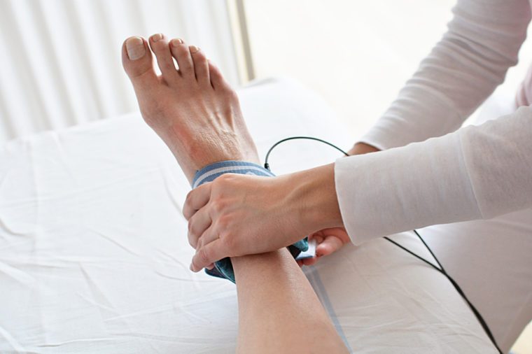 ankle sprain and therapy