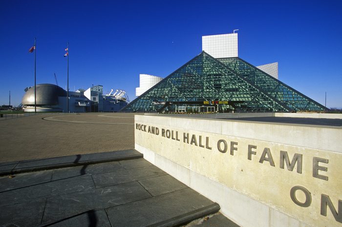 JANUARY 2005 - Rock and Roll Hall of Fame Museum, Cleveland, OH