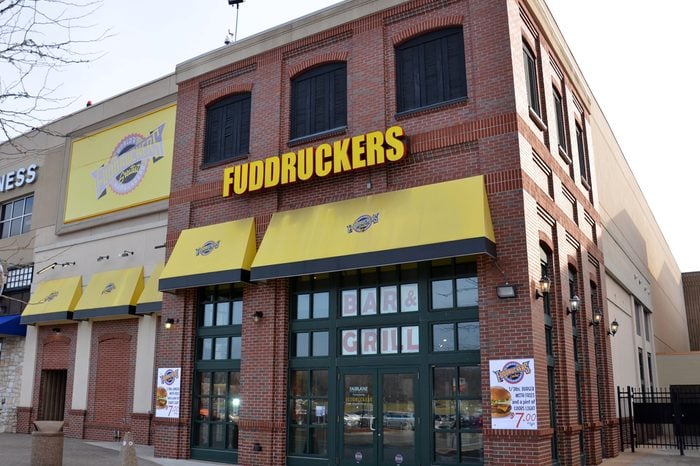 Fuddruckers, whose Fairlane Mall store is shown on December 21, 2014, has over 170 restaurants.