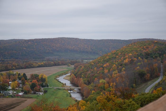 Pennsylvania mountains in Autumn