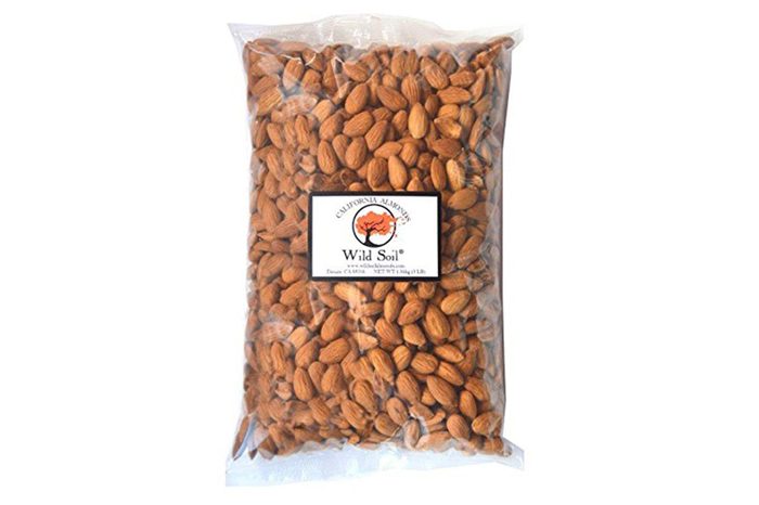 Wild Soil Almonds - Distinct and Superior to Organic, Steam Pasteurized, Probiotic, Raw 3LB Bag