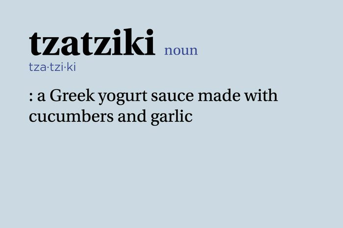 tzatziki definition