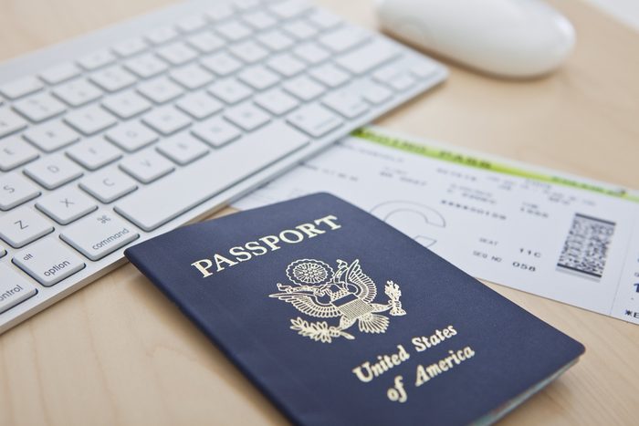 Passports and Boarding Pass