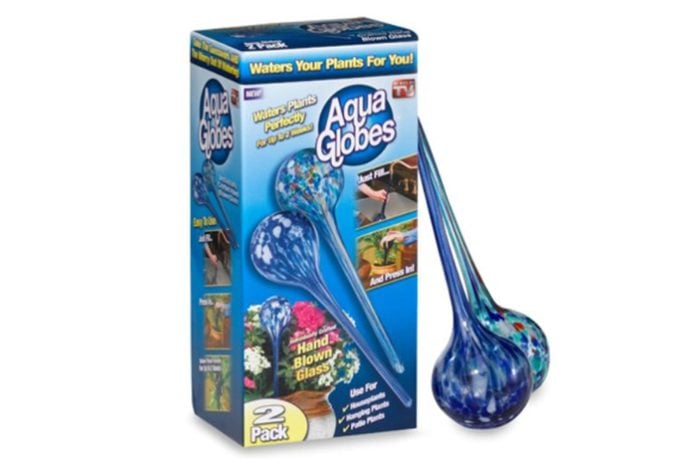 Aqua Globes AG011706 Glass Plant Watering Bulbs, 2-Pack