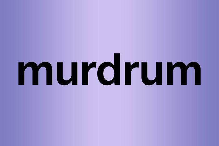 murdrum palindrome words
