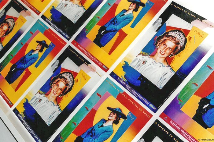 Princess Diana colorful portraits