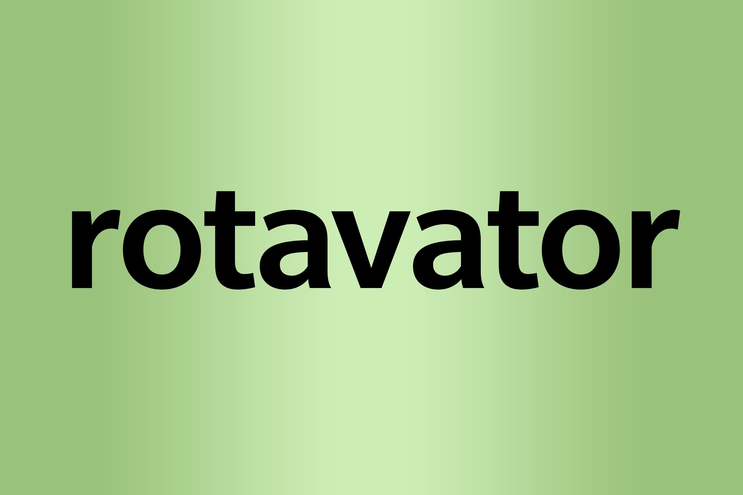 rotavator What is a palindrome