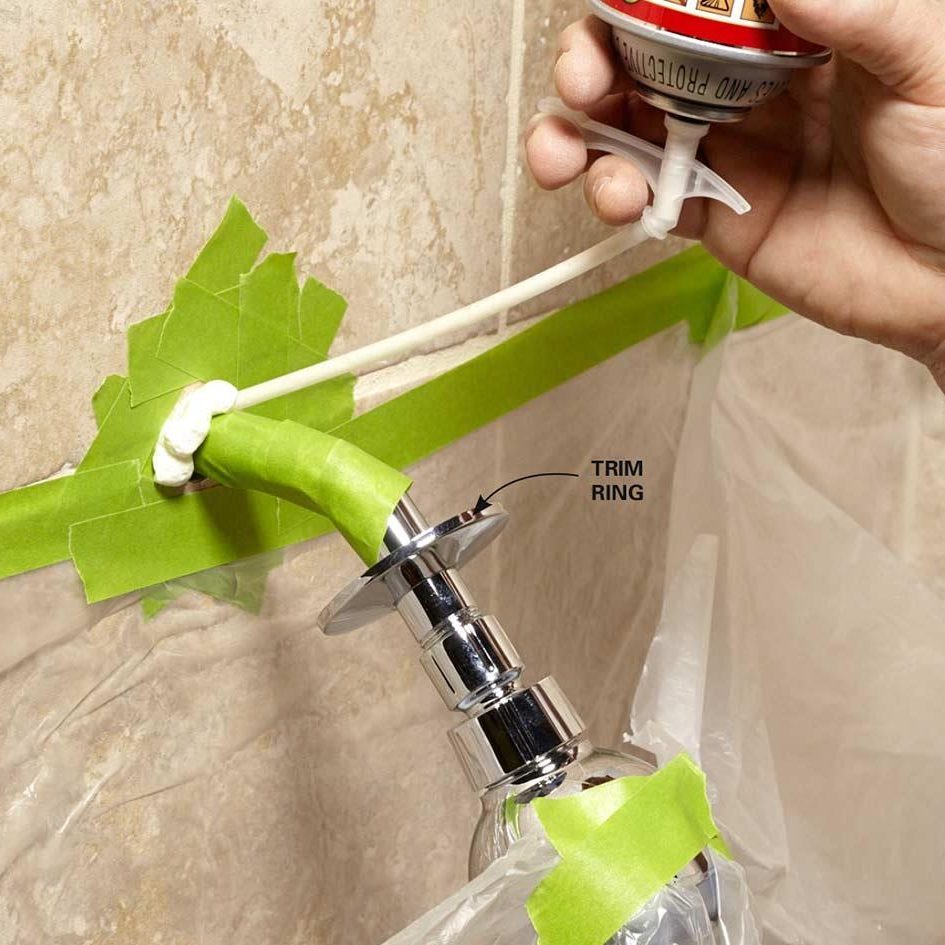 fixing a loose showerhead