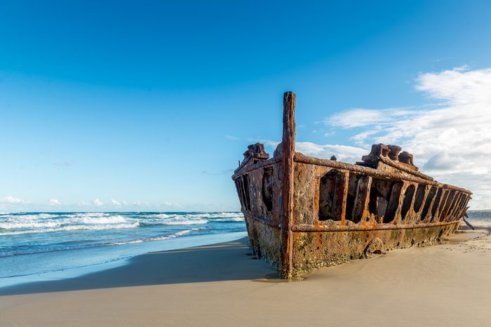 Historic SS Maheno Wreck, Fraser Island - Australia