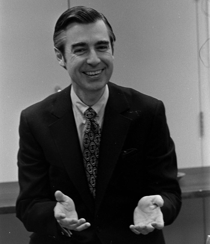 Public Broadcasting Fred Rogers with Al Warden (Astronaut) - 23 Feb 1972