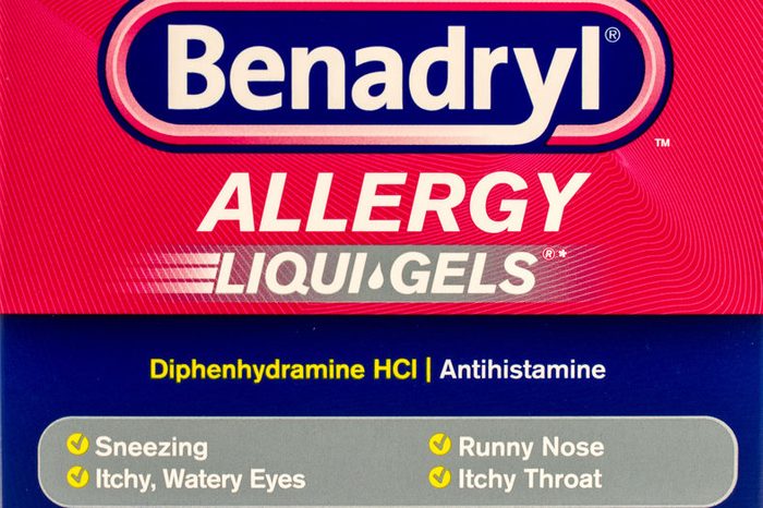 benadryl packaged