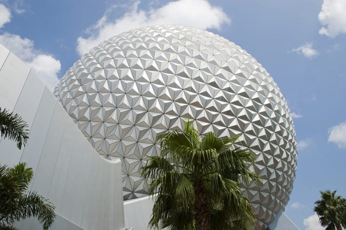 VARIOUS Spaceship Earth at Epcot, Walt Disney World Resort, Florida, USA