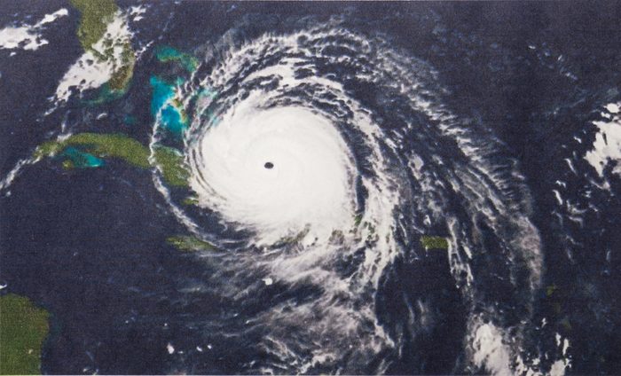 Geocolor Image of Hurricane Irma. Elements of this image furnished by NASA.