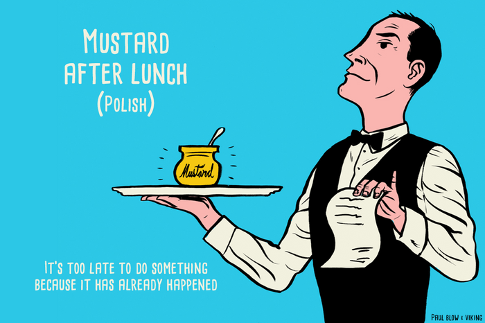 mustard after lunch