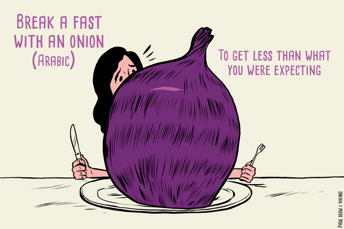 break a fast with an onion