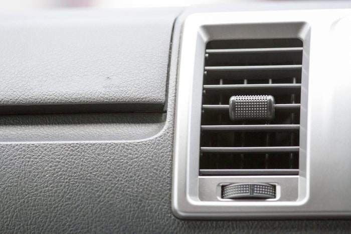 air conditioner vent in car