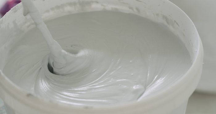 vinegar uses slow drying plaster