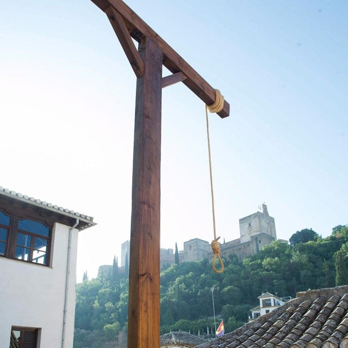 Gallows in Spain