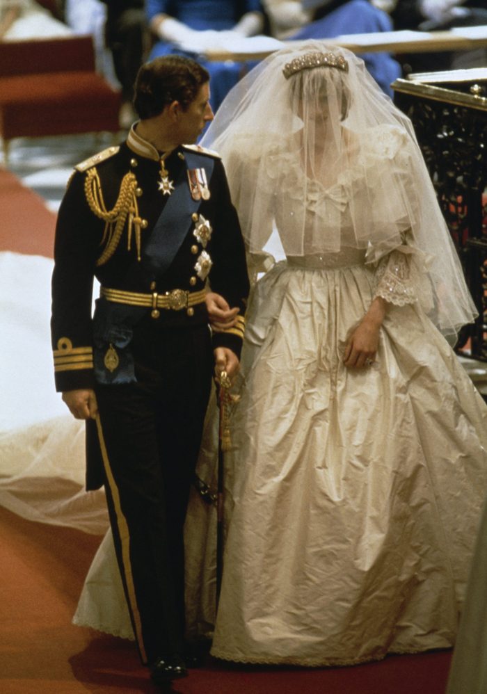 The wedding of Prince Charles and Lady Diana Spencer at St Paul's Cathedral in London