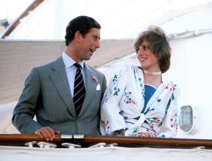 The Prince and Princess of Wales leave Gibraltar on the Royal Yacht Britannia for their honeymoon cruise