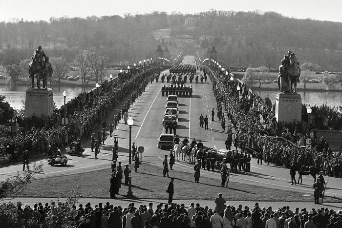 JFK funeral procession