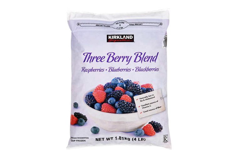 Kirkland Signature Three Berry Blend, 4 lbs