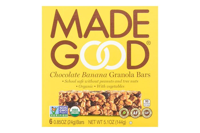 MadeGood granola bars