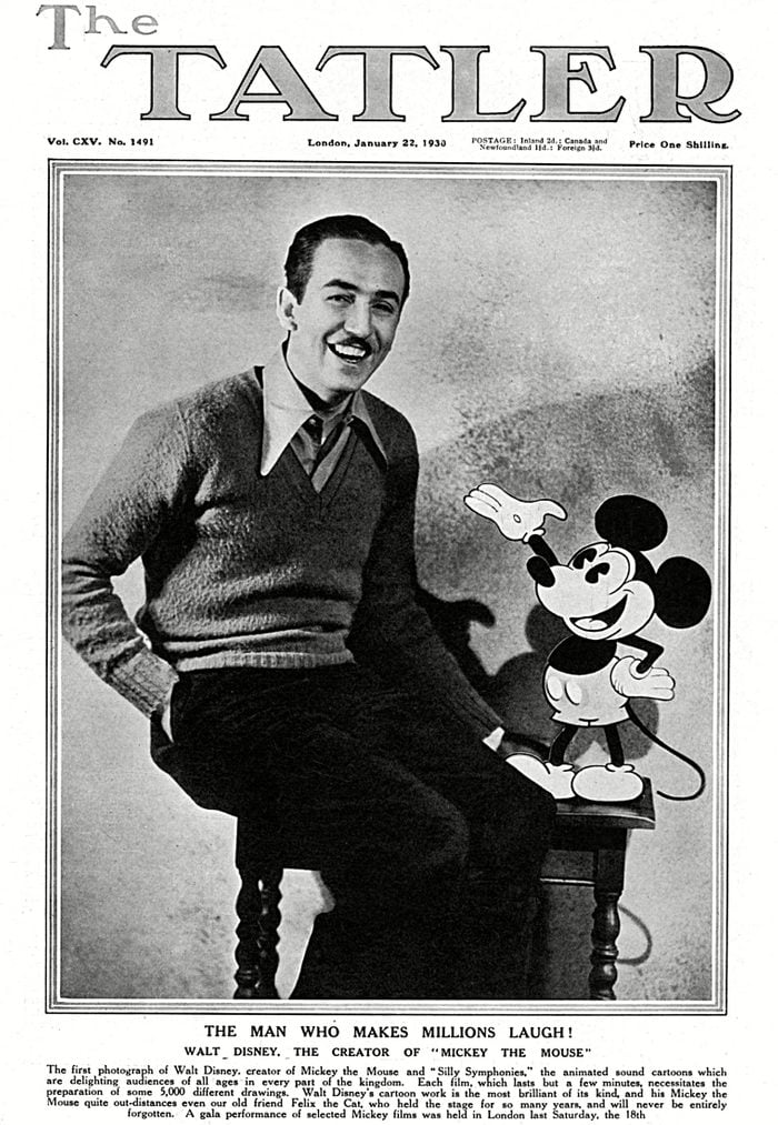 Mickey and Walt Disney