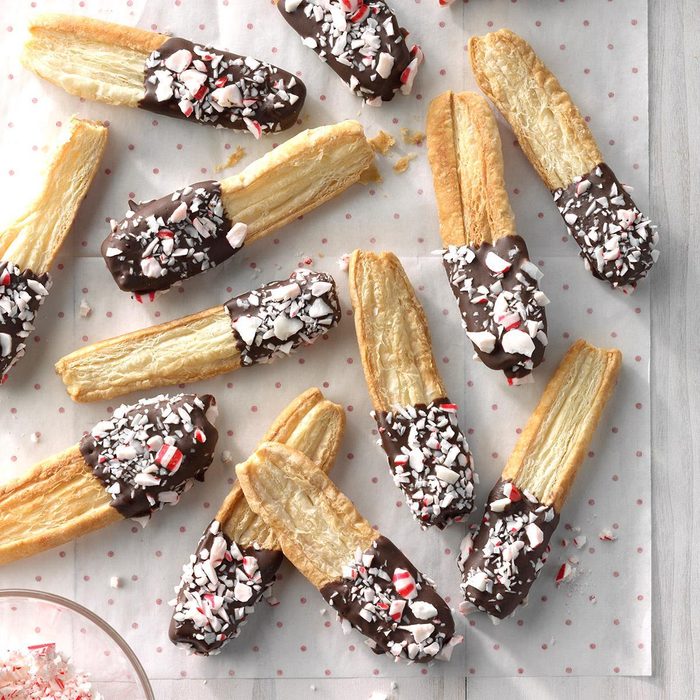 Oregon: Peppermint Puff Pastry Sticks