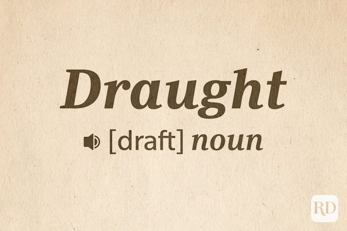 14 Hard Words To Pronounce Text: Draught