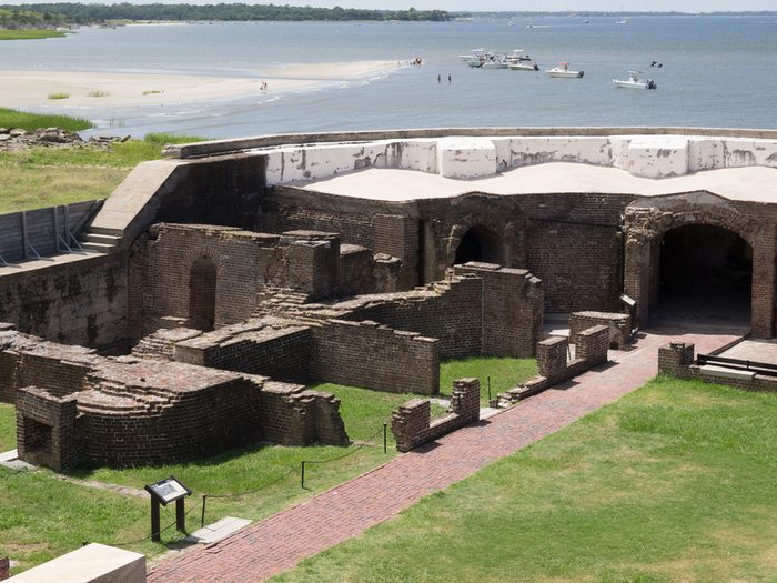 Fort Sumter Interior