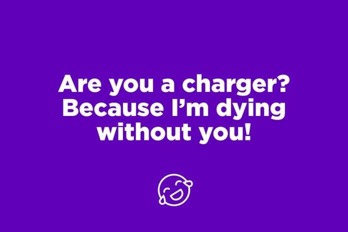 charger pick up line