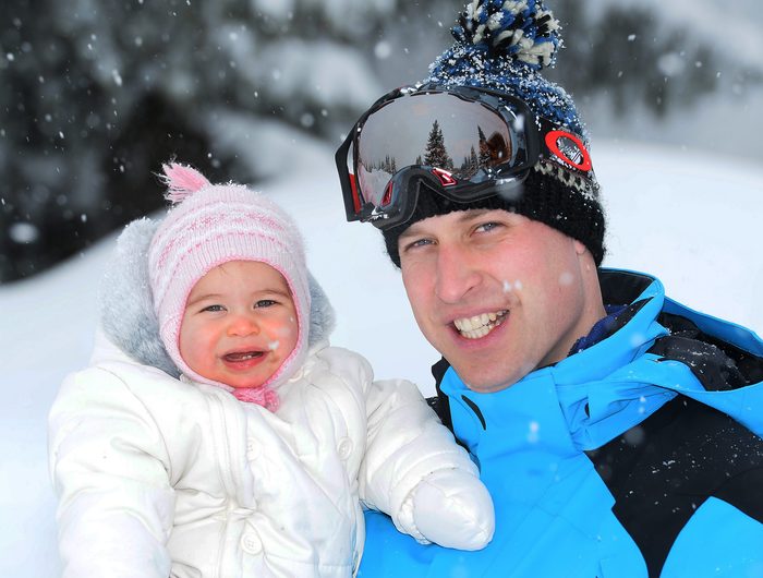 Prince William and Catherine Duchess of Cambridge on holiday in the French Alps - Mar 2016