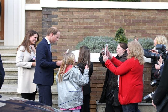 Prince William and Catherine Duchess of Cambridge Visit the Offices of Child Bereavement UK, Saunderton, Buckinghamshire, Britain - 19 Mar 2013