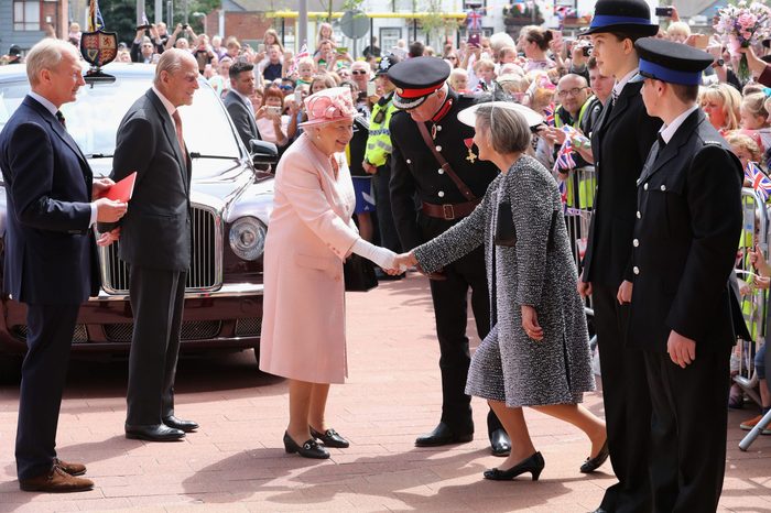 Queen Elizabeth II visit to Liverpool, UK - 22 Jun 2016
