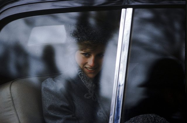 Diana Princess Of Wales Pictured After A Visit To Gloucester Catherdral In 1981. The Picture Was Taken Princess Diana Was Twenty Years Old And Pregnant With Prince William.