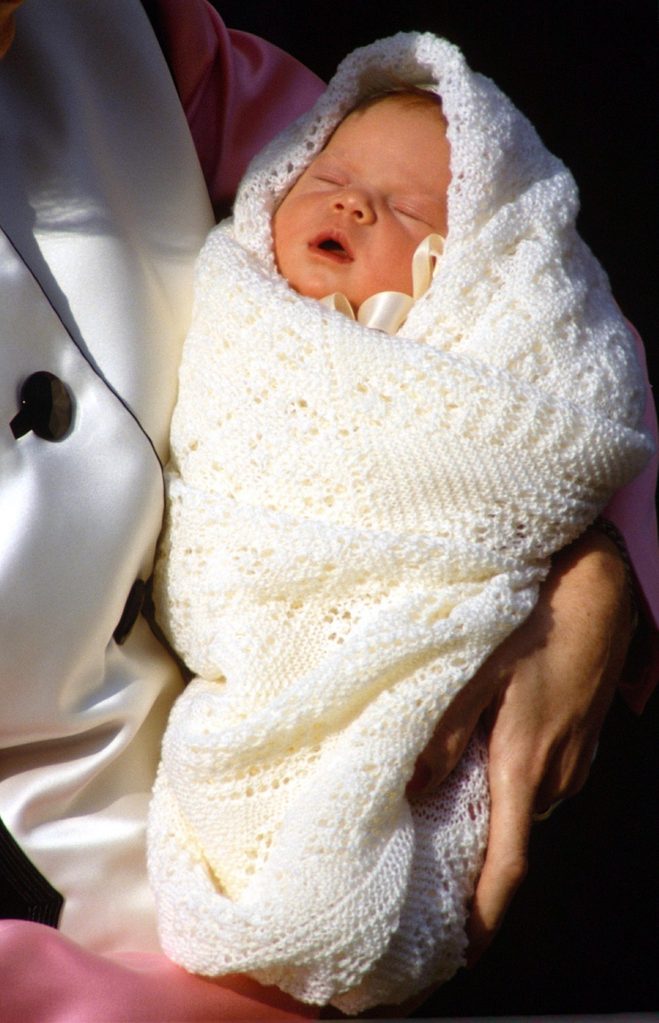 The Birth of Princess Eugenie leaving Portland Hospital London, Britain - 1990
