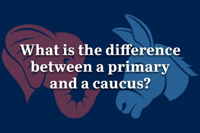 difference between a primary and a caucus