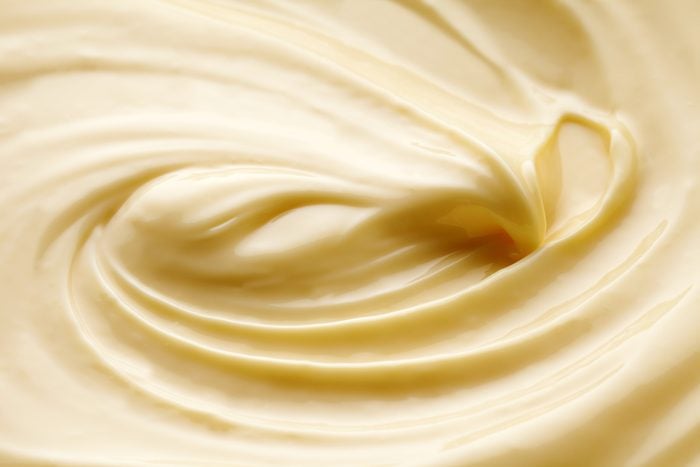 Close-up of mayonnaise