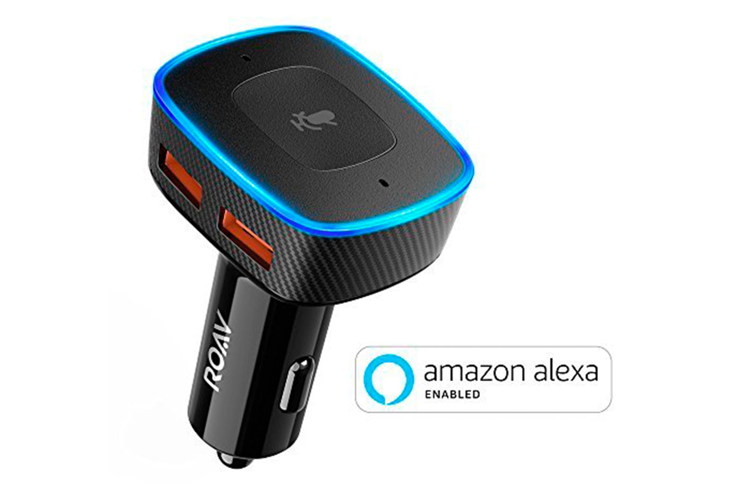 Alexa enabled USB car charger