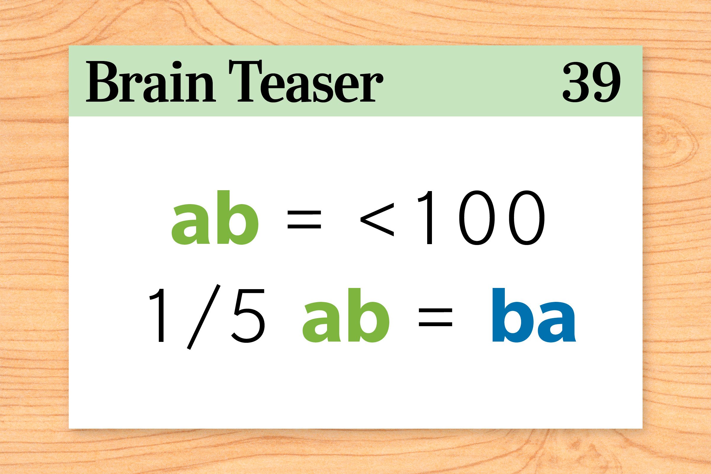 84 Brain Teasers with Answers for Kids & Adults - MentalUP