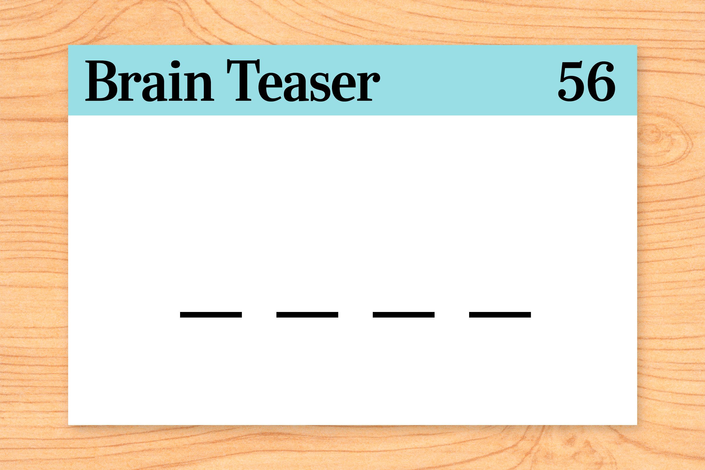 Who Is? Brain Teaser & Riddles Answers for All Levels - Page 20 of 36 -  Level Winner
