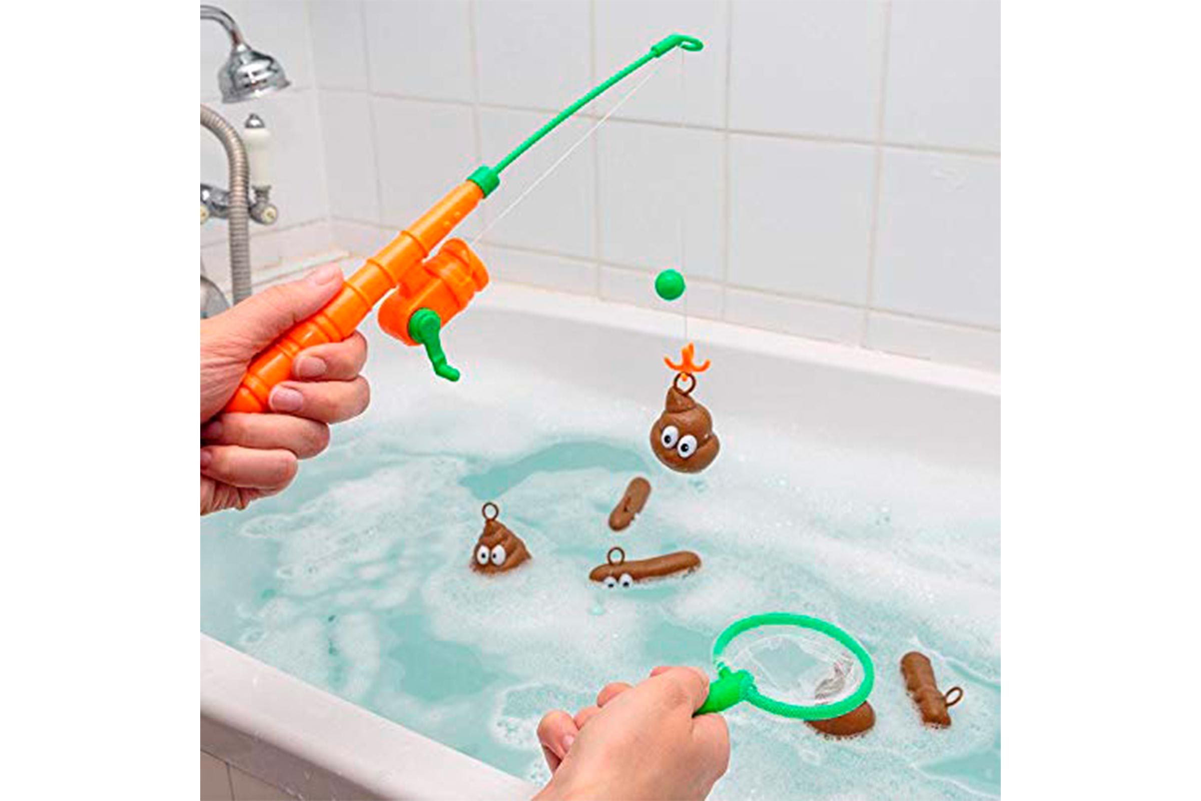 Fishin/' for floaters Bath Tub Game Bathroom Jokes Fun Novelty Family