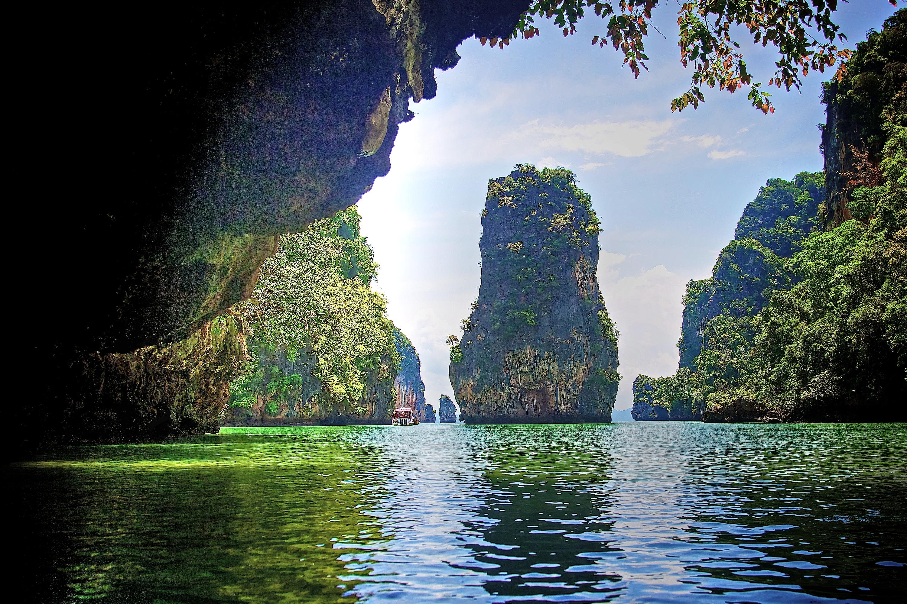sea cave tour thailand