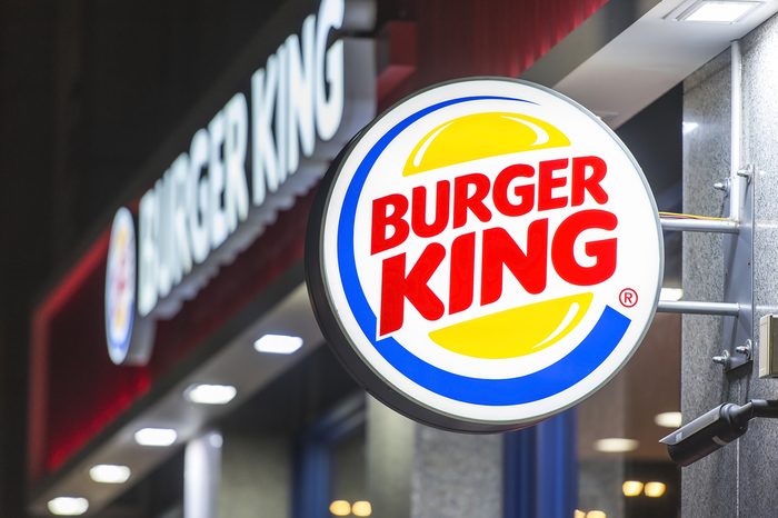 BERLIN - OCT 01: Burger King restaurant exterior - sign near the main entrance in Berlin on October 01. 2016 in Germany