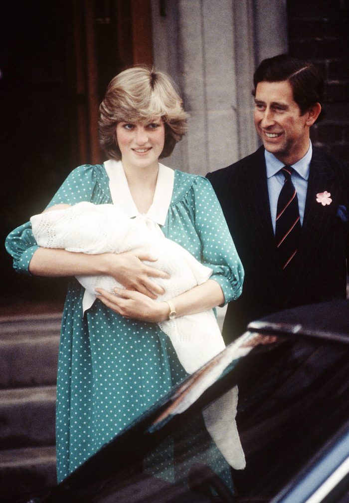 Birth of Prince William, Lindo Wing, St Mary's Hospital, London, UK - 1982